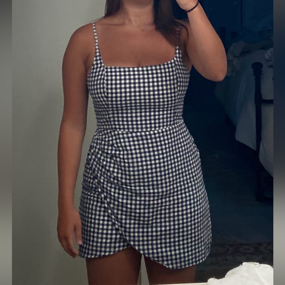 Abercrombie and Fitch Gingham Mini Dress